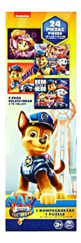 Rompecabezas Paw Patrol The Movie 24 Piezas Playking