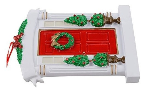 Imagen 6 de 7 de Rojo De Puerta Personalizado Navidad