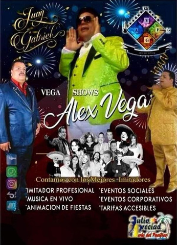 Imitador De Juan Gabriel Y Julio Preciado Cdmx