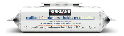 Toallitas Humedas Desechables En El Inodoro Kirkland