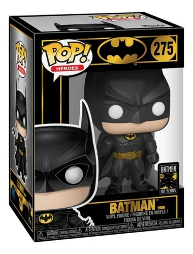 Boneco Funko Heroes Batman 1989 275 | MercadoLivre Boneco Funko Heroes Batman 1989 275 | MercadoLivre