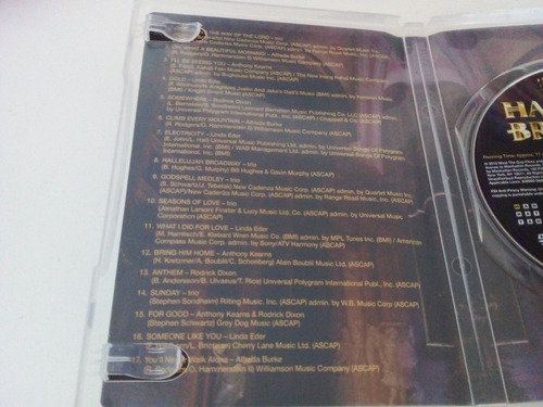 Hallelujah Broadway (irish Tenors) Alfreda Burke - Dvd (Usado)