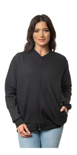 Moletom Feminino Corta Vento MercadoLivre