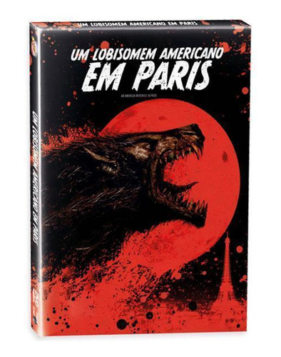 Dvd Um Lobisomem Americano Em Paris - Digipack Original