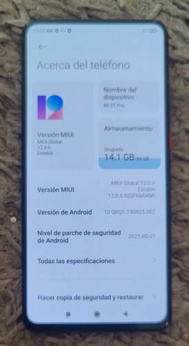 Xiaomi Mi 9t Pro, 64gb De Memoria Y 6 Gb En Ram, Libre, Dual Sim, Cámara Pop Up, Huella En Pantalla, Funciona Todo Bien, Buena Estética Negro (Usado)
