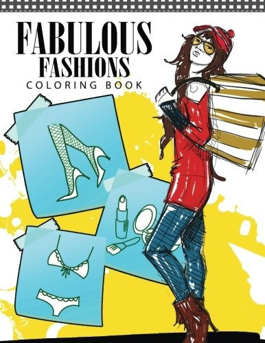 Fabulous Fashions Coloring Book 1960s Fashion Coloring Book 