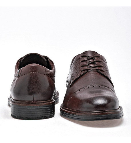 Zapatos Vestir Hombre Flexi Cafe 132-218