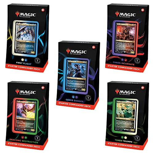 Bundle De Mazos De Comandante Inicial Magic: The Gathering