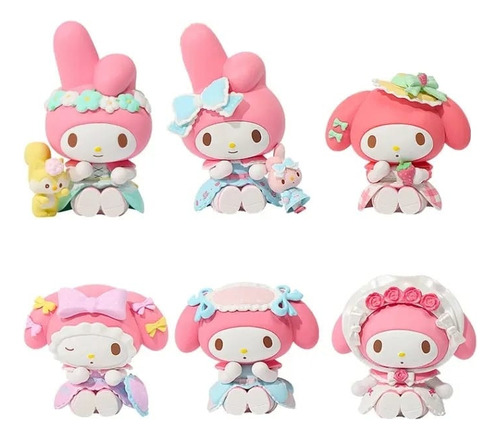 Set Melody  X 6  Figuras Cute 