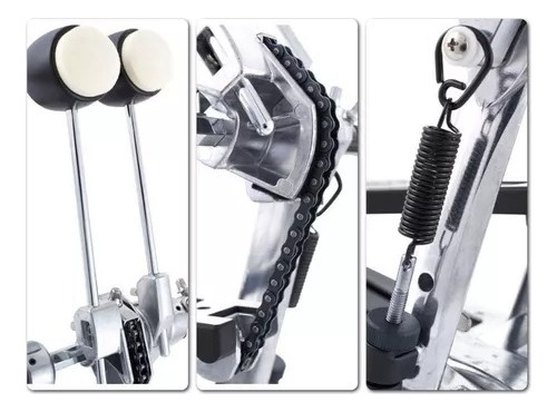 Pedal Doble Para Bombo Tama Iron Cobra