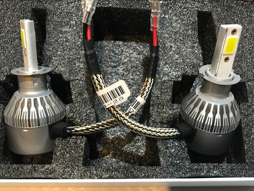 Imagen 5 de 10 de Kit C6 Lamparas Led Hid Xenon Cree H3 6000k 12-24v Kitx2 C42