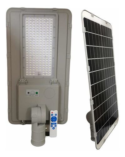 Lámpara Luminaria Led Solar 400w Panel Integrado Con Control