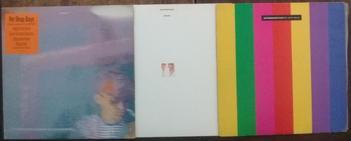 3x Lp Vinil (nm) Pet Shop Boys Please Disco Introspective Ex