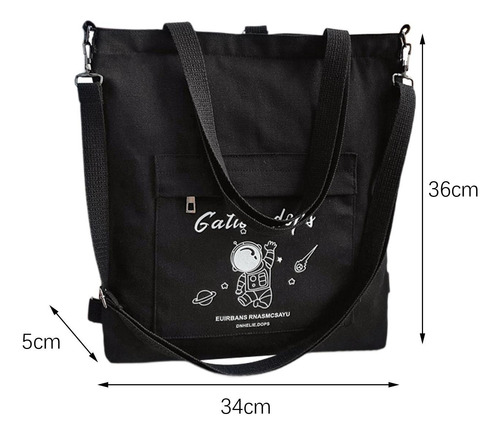 Bolso De Mano De Lona Para Hombres Y Mujeres, Bolso De Gran
