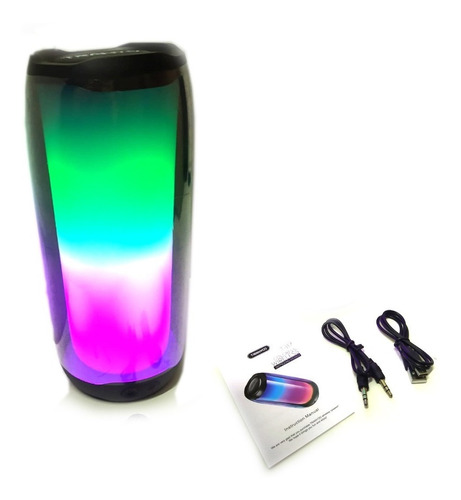Parlante Multicolor Con Radio Fm Bluetooth 