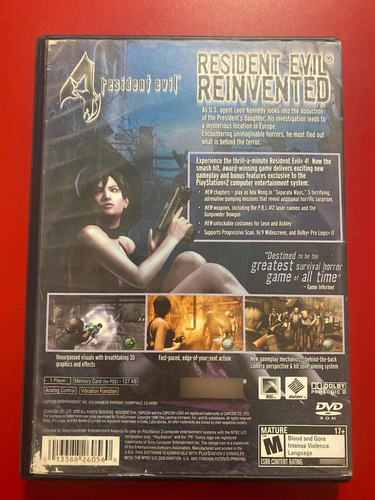 Resident Evil 4 Playstation 2 Ps2 Oldskull Games (Usado)