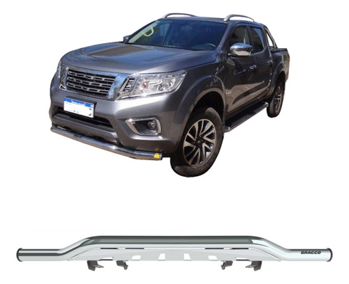 Defensa Talampaya Nissan Frontier 2016+ Acero Inox Bracco