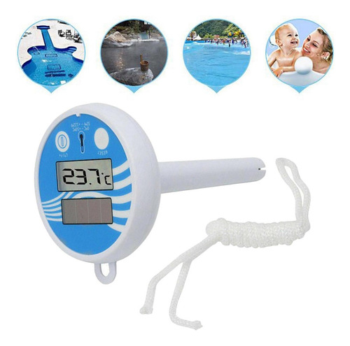 Termómetro Digital Inalámbrico Para Piscina Flotante