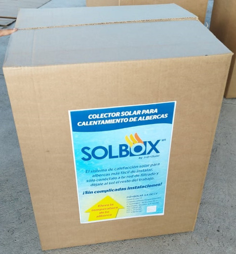 Calentadores Solar Alberca Solbox 4x10 (2 De 2 X 10 Ft)