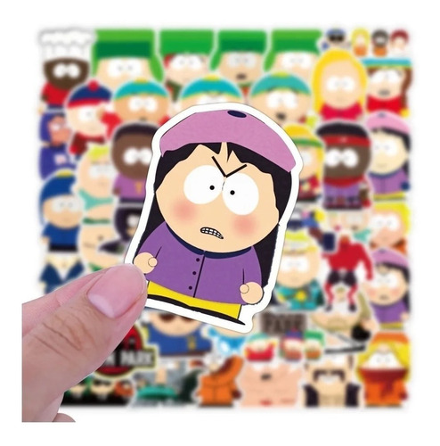Imagen 4 de 4 de South Park - Set 50 Stickers / Calcomanias / Pegatinas