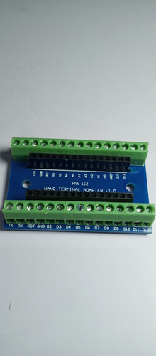 Accesorios Arduino Nano Schield Pines Con Bornera, Proyectos