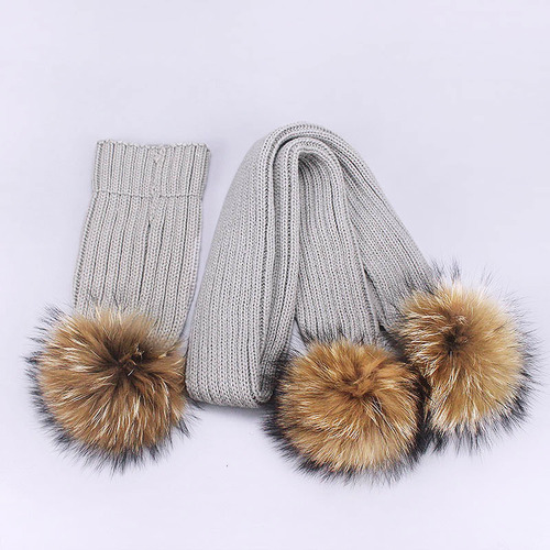 Gorro De Punto Para Padres E Hijos Maocwee, Poliéster, Gorro