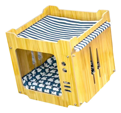 Cama Para Gatos, Casa Cúbica, Casa Para Rascar, Escondite,