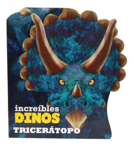 Super Libro Dinosaurios Triceratopo Con Ilustraciones