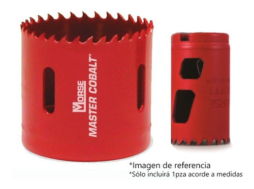 Broca Sierra Bimetalica 1-9/16 Pulgadas 40 Mm Morse Mhs25