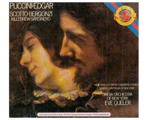 Puccini - Edgar - Scotto Bergonzi Queler - 2 Cds.