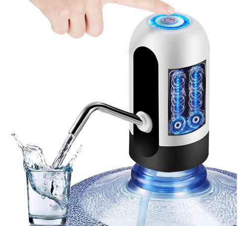 Dispenser De Agua Bidones Recargable Usb Bomba De Agua