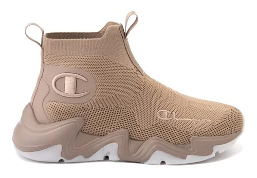 Tenis Champion Mod. 382100 Hyper C Raw H Khaki Mujer J Cuotas