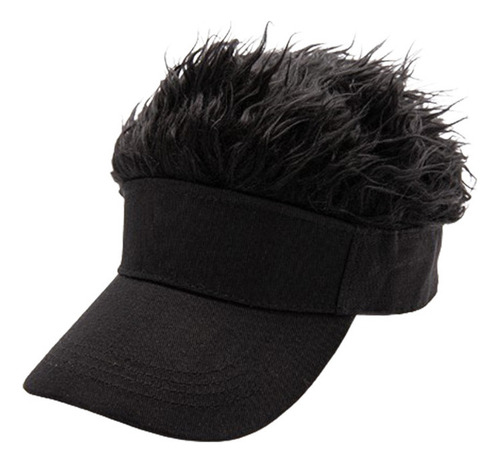 Gorra De Hombre Con Sombrero De Peluca De Pelo Corto Y