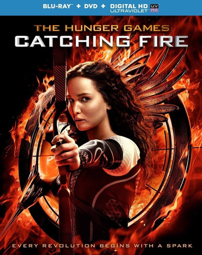 Blu Ray Hunger Games Catching Fire Slip Cover 2 Discos