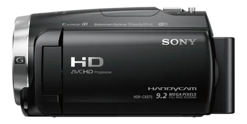 Câmera de vídeo Sony HDR-CX675 Full HD NTSC/PAL preta Câmera de vídeo Sony HDR-CX675 Full HD NTSC/PAL preta