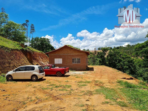 Imagem 2 de 20 de Chácara Simples Com 02 Dormitórios, Rica Em Água, Apenas 1 Km Do Asfalto, Rodeada De Muito Verde, À Venda, 16000 M² Por R$ 230.000 - Socorro/sp - Ch0493