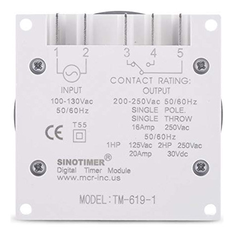 Interruptor Temporizador Digital Lcd Tm619, Interruptor De E