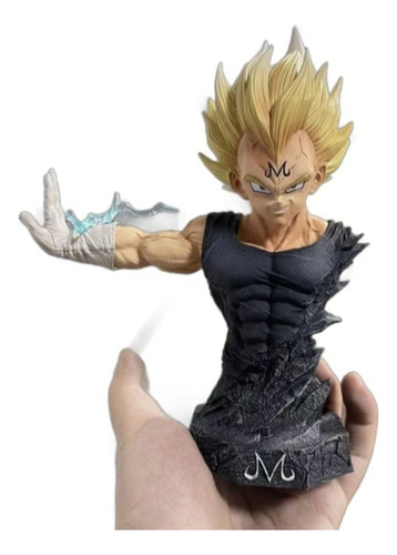 Action Figure Busto Majin Vegeta Sayajin 16 Cm Dragon Ball
