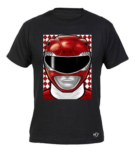 Polera Power Rangers Red