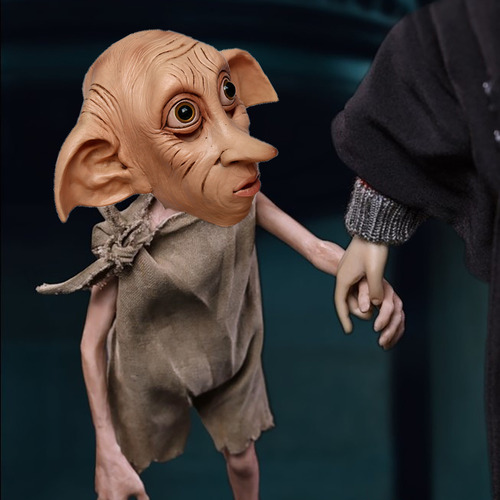 Máscara De Halloween De Harry Dobby, Máscara De Halloween, F