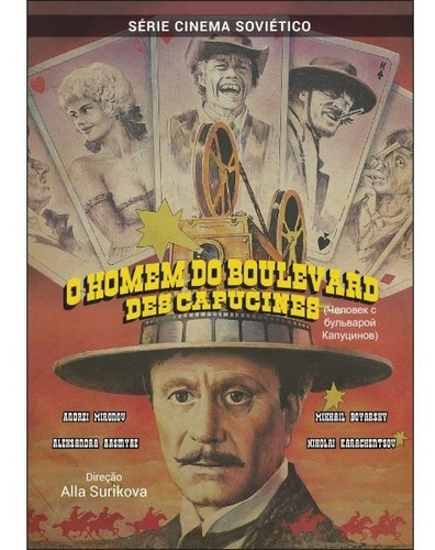 O Homem Do Boulevard Des Capucines - Dvd - Andrey Mironov - Cinema Soviético