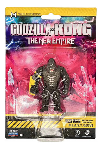 Boneco Kong 8 Cm Godzilla Vs Kong Império - Sunny