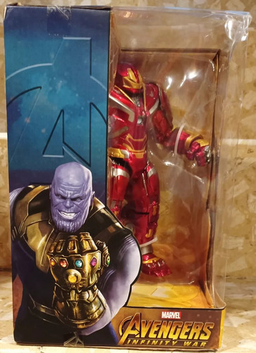 Hulkbuster Zd Toys Luz Ojos/pecho Mide 20cm Caja Maltratada (Reacondicionado)
