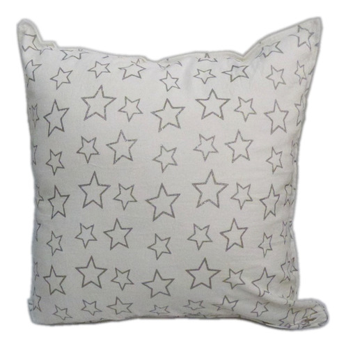 6 (pack) Almohadas Con Fundas De Tusor Con Estrellas 50x50