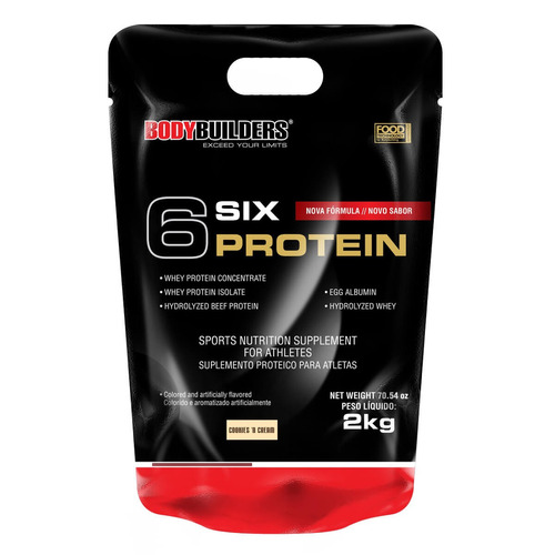 6 Six Protein 2kg Baunilha