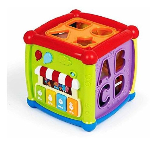 Juego Con Sonido - Bambiya Baby Activity Cube - Juego De Jug