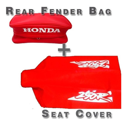 Funda Asiento Tapizado + Bolso Honda Xr 250r 1994,replica