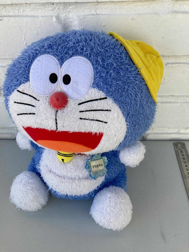 Peluche Doraemon Gato Cómico Mediano Original Usado (Usado)