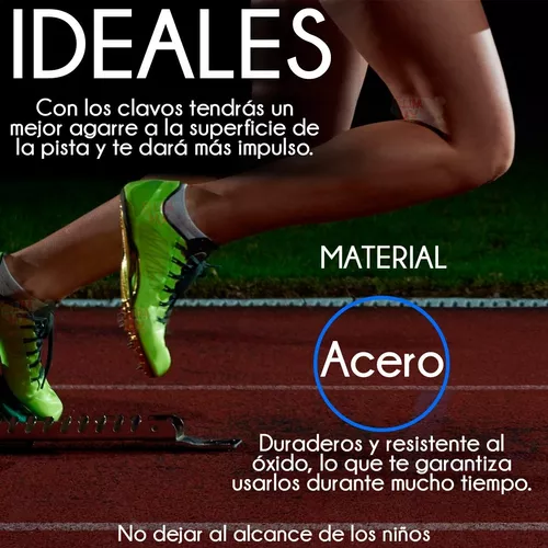 i-run.fr clavos de atletismo 6mm x 100