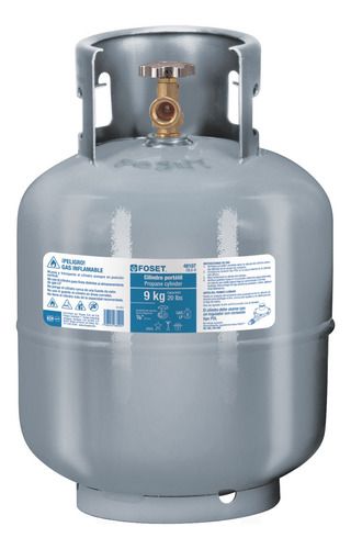 Cilindro Portátil Para Gas Lp 9kg 48107 Foset